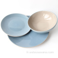 Design Occidental Style moderne Style Porcelaine Dinkware Custom